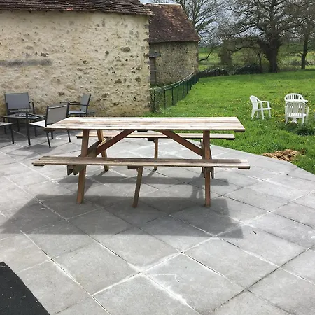 בית נופש Charmante Fermette Avec Jardin, Terrasse Et 4 - Ideale Pour Familles Et Amis - Fr-1-410-436 *